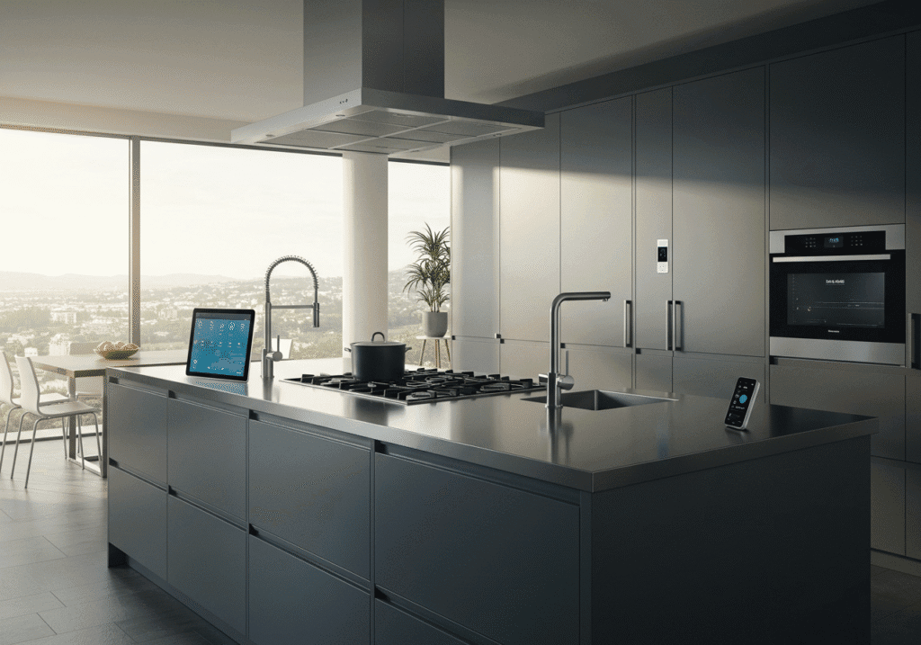 New Construction Townhouse in NYC. An automated home