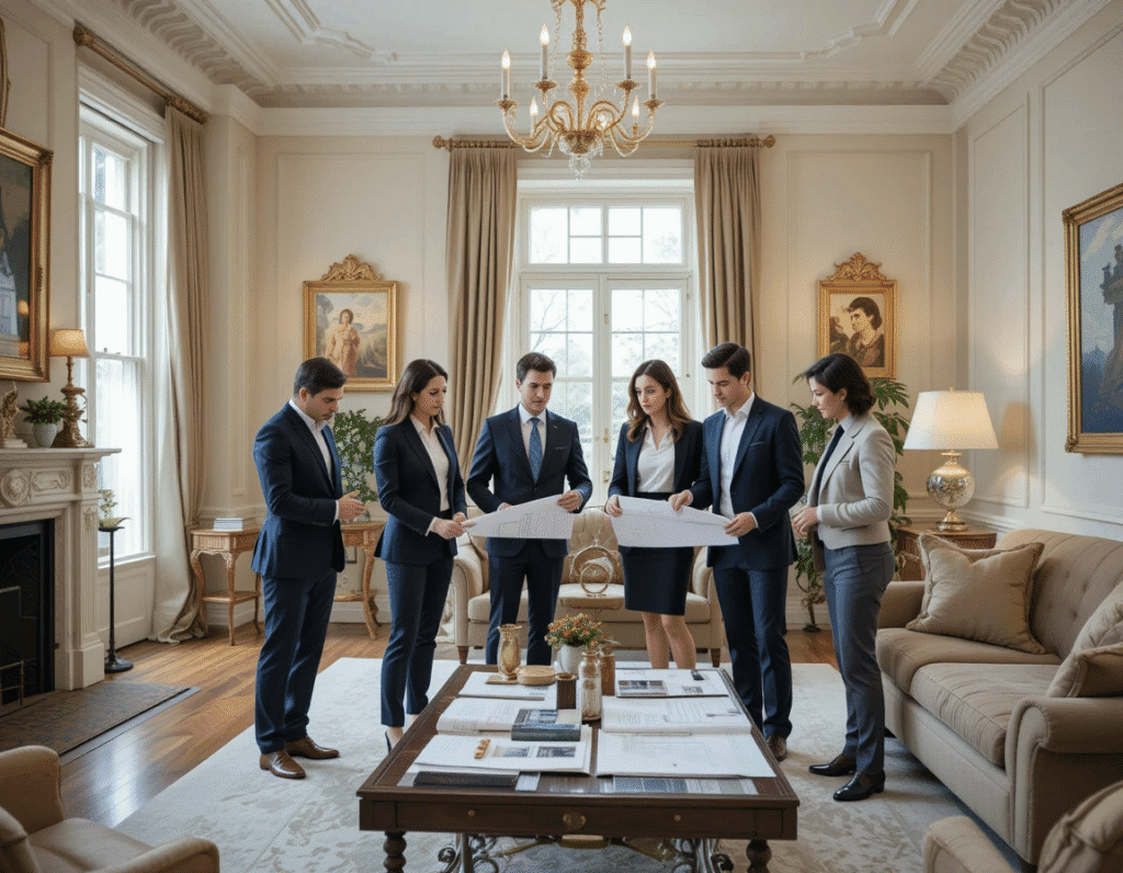 Expert team of professionals specializing in luxury townhouse transactions